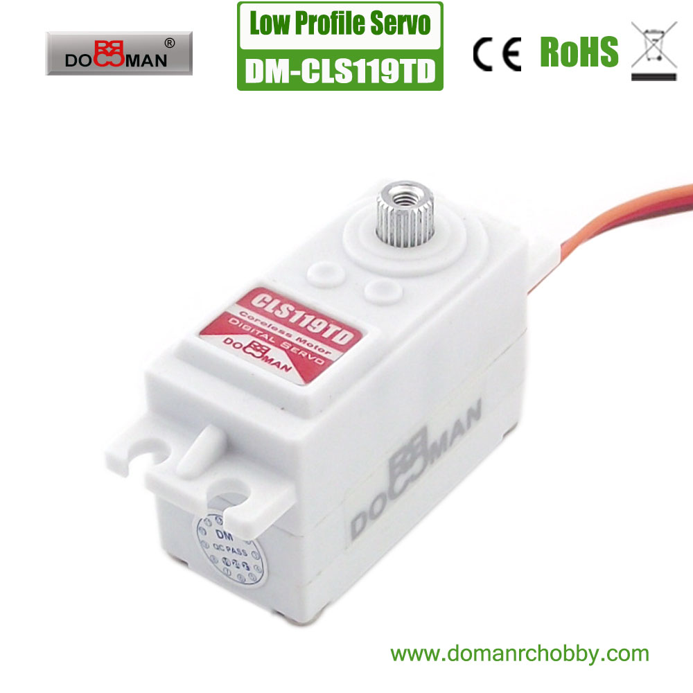 CLS119TD Metal Gear 9kg Coreless Digital Servo Low Profile Servos