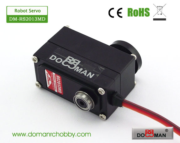 DM-RS2013MD Metal Gear 20kg low profile 270degree Robotics Servo