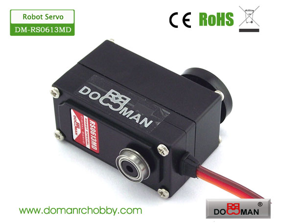 DM-RS0613MD Metal Gear 6kg 270degree low profile Robotics Servo