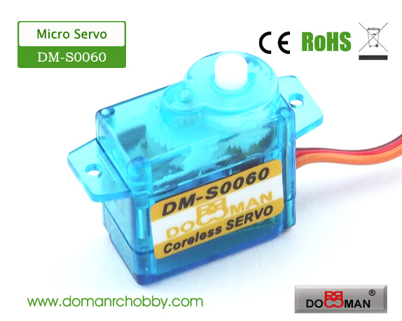 S0060 plastic gear 6g digital servo