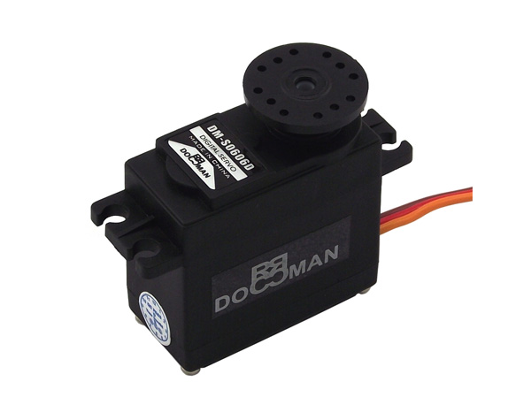 S0606D 360degree continuous rotation 6kg digital servo